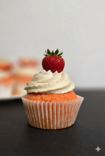 Fresh strawberry dessert cup made in Lawrenceville, GA